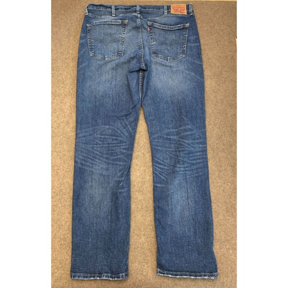 Levis 559 Jeans Mens 38x34 Relaxed Fit Straight Leg Blue Loose Denim Workwear - Picture 2 of 10